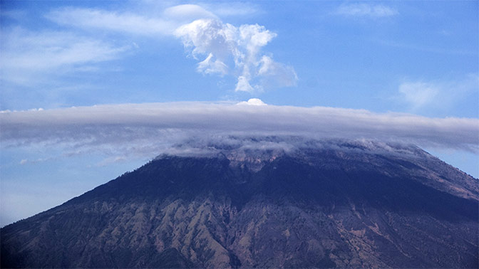 извержение вулкана Агунг начнется в ближайшие дни
